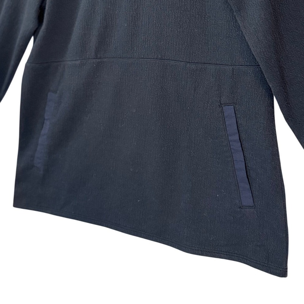 LL Bean Womens Pullover Hoodie Sweatshirt S‎ Black Performance Athleisure Gorp - Picture 5 of 8